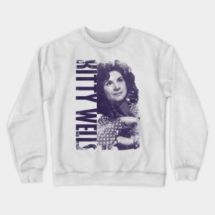 Kitty Wells - Nametype Crewneck Sweatshirt